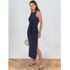 imageANRABESS Womens Summer Casual Sleeveless T Shirt Midi Dress Slim Fit Tie Waist Split Tank Long Dresses 2025 Vacation SundressNavy Blue