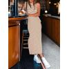 imageANRABESS Womens Summer Casual Sleeveless T Shirt Midi Dress Slim Fit Tie Waist Split Tank Long Dresses 2025 Vacation SundressStriped Brown