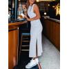 imageANRABESS Womens Summer Casual Sleeveless T Shirt Midi Dress Slim Fit Tie Waist Split Tank Long Dresses 2025 Vacation SundressStriped Light Blue