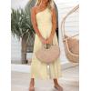 imageANRABESS Womens Summer Straps One Shoulder High Waist Dressy Casual Wide Leg Linen Jumpsuit Romper Beach Travel OutfitsBeige