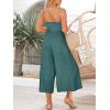 imageANRABESS Womens Summer Straps One Shoulder High Waist Dressy Casual Wide Leg Linen Jumpsuit Romper Beach Travel OutfitsBlue