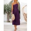 imageANRABESS Womens Summer Straps One Shoulder High Waist Dressy Casual Wide Leg Linen Jumpsuit Romper Beach Travel OutfitsPurple