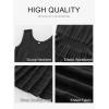 imageANRABESS Womens Sundress Beach Vacation Mini Tank Dresses Summer Casual Crochet Knit Scoop Neck Sleeveless DressBlack