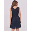 imageANRABESS Womens Sundress Beach Vacation Mini Tank Dresses Summer Casual Crochet Knit Scoop Neck Sleeveless DressNavy Blue
