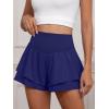 imageANRABESS Womens Workout Running Shorts 2 in 1 Flowy High Waisted Athletic Loose Short 2025 Cute Tennis Skorts with a PocketNavy Blue