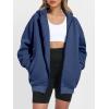 imageANRABESS Womens Zip Up Hoodies Oversized Sweatshirt Long Sleeve Fleece Jackets Coat Workout Y2K Outfits 2025 Fall TrendyNavy Blue