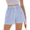Blue White Stripe