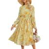 Floral Yellow Orange