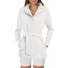 imageANRABESS Womens Jacket Belted Long Sleeve Wrap Trench Coat 2025 Fall Winter Casual Dressy Travel Outerwear with PocketsWhite