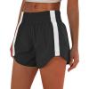 imageANRABESS Womens Running Shorts Quick Dry High Waisted Summer Athletic Workout Tennis Shorts Gym Sporty Lightweight ShortsBlack