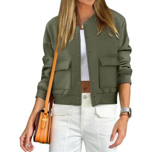 imageANRABESS Women Cropped Bomber Jacket 2025 Fashion Casual Trendy Varsity Y2k JacketsArmy Green