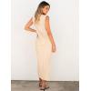 imageANRABESS 2 Piece Sweater Skirt Sets for Women Sleeveless V Neck Ribbed Vest Tops Knits Casual Midi Dresses 2025 Summer OutfitBeige