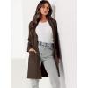imageANRABESS Cardigan Sweater for Women Casual 2025 Fall Fashion Coat Long Sleeve Open Front Knit Coatigan OutwearCoffee