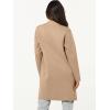 imageANRABESS Cardigan Sweater for Women Casual 2025 Fall Fashion Coat Long Sleeve Open Front Knit Coatigan OutwearKhaki
