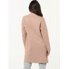 imageANRABESS Cardigan Sweater for Women Casual 2025 Fall Fashion Coat Long Sleeve Open Front Knit Coatigan OutwearLight Camel