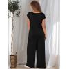 imageANRABESS Jumpsuits for Women 2025 Summer Casual Loose Cap Sleeve Crewneck Wide Leg Rompers Jumper One Piece Beach OutfitsBlack