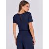 imageANRABESS Jumpsuits for Women Casual Summer 2025 Short Sleeve Loose Wide leg Pants Dressy Romper Jumpers One Piece OutfitsNavy Blue