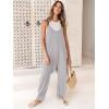 imageANRABESS Jumpsuits for Women Casual Summer Overalls Sleeveless Spaghetti Strap Romper Jumpers Trendy Beach Vacation OutfitsBright Gray