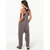 imageANRABESS Jumpsuits for Women Casual Summer Overalls Sleeveless Spaghetti Strap Romper Jumpers Trendy Beach Vacation OutfitsGray Taupe