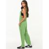 imageANRABESS Jumpsuits for Women Casual Summer Overalls Sleeveless Spaghetti Strap Romper Jumpers Trendy Beach Vacation OutfitsLight Green