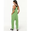 imageANRABESS Jumpsuits for Women Casual Summer Overalls Sleeveless Spaghetti Strap Romper Jumpers Trendy Beach Vacation OutfitsLight Green