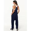 imageANRABESS Jumpsuits for Women Casual Summer Overalls Sleeveless Spaghetti Strap Romper Jumpers Trendy Beach Vacation OutfitsNavy Blue