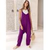 imageANRABESS Jumpsuits for Women Casual Summer Overalls Sleeveless Spaghetti Strap Romper Jumpers Trendy Beach Vacation OutfitsPurpple