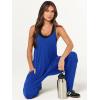 imageANRABESS Jumpsuits for Women Casual Summer Overalls Sleeveless Spaghetti Strap Romper Jumpers Trendy Beach Vacation OutfitsRoayl Blue