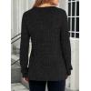 imageANRABESS Long Sleeve Shirts for Women V Neck Tunic Tops Business Casual Loose Fall Lightweight Sweaters Fashion Clothes 2025Black