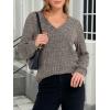 imageANRABESS Long Sleeve Shirts for Women V Neck Tunic Tops Business Casual Loose Fall Lightweight Sweaters Fashion Clothes 2025Coffee