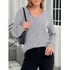 imageANRABESS Long Sleeve Shirts for Women V Neck Tunic Tops Business Casual Loose Fall Lightweight Sweaters Fashion Clothes 2025Grey