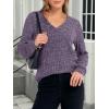 imageANRABESS Long Sleeve Shirts for Women V Neck Tunic Tops Business Casual Loose Fall Lightweight Sweaters Fashion Clothes 2025Purple