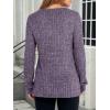 imageANRABESS Long Sleeve Shirts for Women V Neck Tunic Tops Business Casual Loose Fall Lightweight Sweaters Fashion Clothes 2025Purple