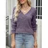 imageANRABESS Long Sleeve Shirts for Women V Neck Tunic Tops Business Casual Loose Fall Lightweight Sweaters Fashion Clothes 2025Purple