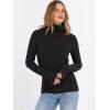imageANRABESS Long Sleeve Thermal Shirt for Women Turtleneck Slim Fit Tshirt Top 2025 Fall Basic Tee Winter Underwear ClothesBlack