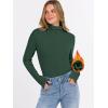 imageANRABESS Long Sleeve Thermal Shirt for Women Turtleneck Slim Fit Tshirt Top 2025 Fall Basic Tee Winter Underwear ClothesForest Green