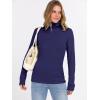 imageANRABESS Long Sleeve Thermal Shirt for Women Turtleneck Slim Fit Tshirt Top 2025 Fall Basic Tee Winter Underwear ClothesNavy Blue