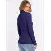 imageANRABESS Long Sleeve Thermal Shirt for Women Turtleneck Slim Fit Tshirt Top 2025 Fall Basic Tee Winter Underwear ClothesNavy Blue