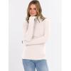 imageANRABESS Long Sleeve Thermal Shirt for Women Turtleneck Slim Fit Tshirt Top 2025 Fall Basic Tee Winter Underwear ClothesParchment