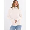 imageANRABESS Long Sleeve Thermal Shirt for Women Turtleneck Slim Fit Tshirt Top 2025 Fall Basic Tee Winter Underwear ClothesParchment