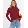 imageANRABESS Long Sleeve Thermal Shirt for Women Turtleneck Slim Fit Tshirt Top 2025 Fall Basic Tee Winter Underwear ClothesRed