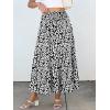 imageANRABESS Maxi Skirts for Women 2025 Summer Boho Long Flowy Floral Elastic High Waist Skirt Casual Travel Skirt with PocketsLeopard Print