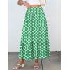 imageANRABESS Maxi Skirts for Women 2025 Summer Boho Long Flowy Floral Elastic High Waist Skirt Casual Travel Skirt with PocketsLight Green