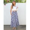 imageANRABESS Maxi Skirts for Women 2025 Summer Boho Long Flowy Floral Elastic High Waist Skirt Casual Travel Skirt with PocketsLily Floral