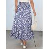 imageANRABESS Maxi Skirts for Women 2025 Summer Boho Long Flowy Floral Elastic High Waist Skirt Casual Travel Skirt with PocketsLily Floral