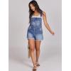 imageANRABESS Overalls for Women Denim Shorts Overalls 2025 Summer Casual Loose Fit Adjustable Rompers Jean jumpsuit Bib ShortallsA Washed Blue