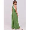 imageANRABESS Overalls for Women Summer Loose Casual Wide Leg Jumpsuits Sleeveless Straps Romper One Piece Jumpers 2025 OutfitsArmy Green