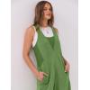 imageANRABESS Overalls for Women Summer Loose Casual Wide Leg Jumpsuits Sleeveless Straps Romper One Piece Jumpers 2025 OutfitsArmy Green