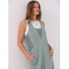 imageANRABESS Overalls for Women Summer Loose Casual Wide Leg Jumpsuits Sleeveless Straps Romper One Piece Jumpers 2025 OutfitsLight Green