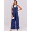 imageANRABESS Overalls for Women Summer Loose Casual Wide Leg Jumpsuits Sleeveless Straps Romper One Piece Jumpers 2025 OutfitsNavy Blue